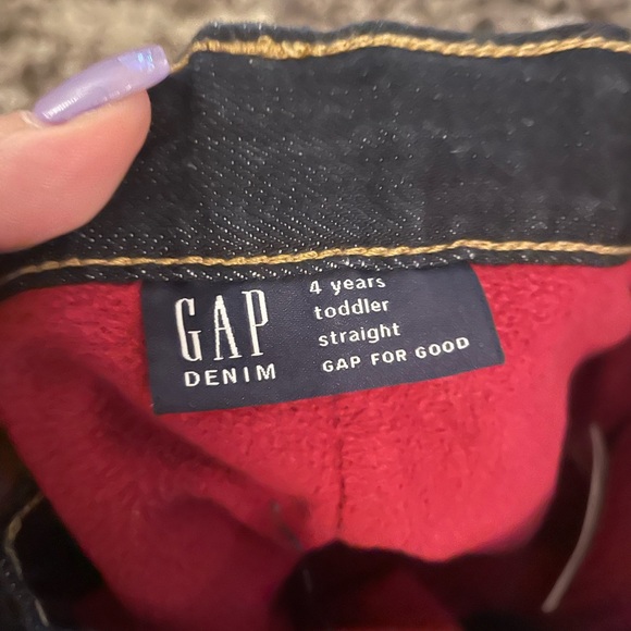 Gap toddler jeans with fleece - Picture 4 of 5
